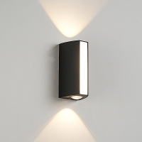 SE LED 155 BRICK S OUTDOOR WALL LAMP BLACK 6+4W 3000K SE LED 155 BRICK S OUTDOOR WALL LAMP BLACK 6+4W 3000K