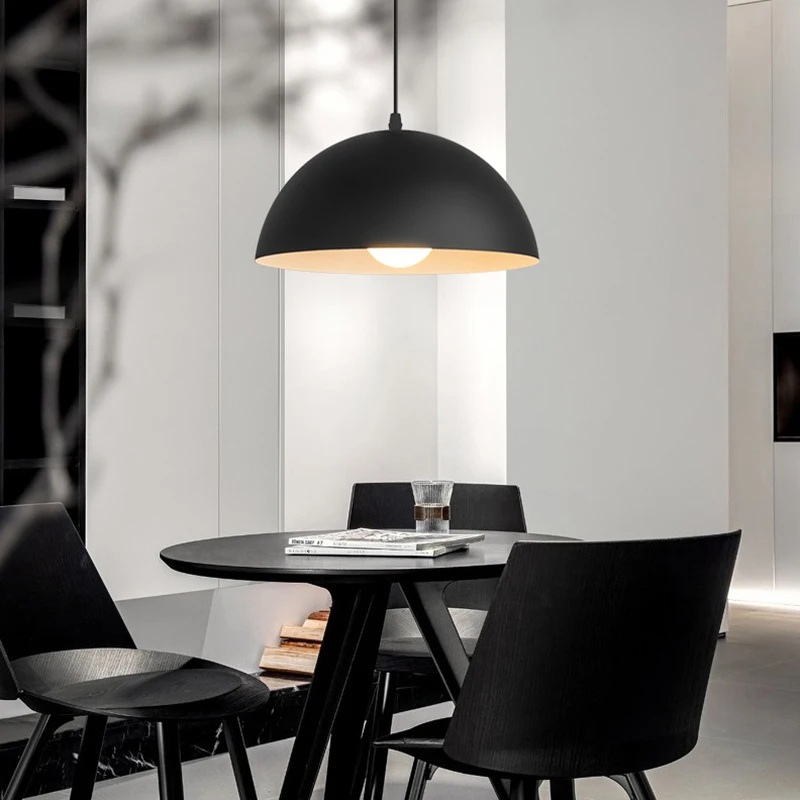SE21-BL-30 CAMPANA PENDANT BLACK E27 30x100cm IP20 220V 2 YEARS WARRANTY Ε2
