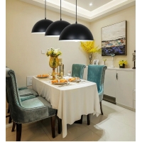 SE21-BL-40 CAMPANA PENDANT BLACK E27 40x100cm IP20 220V 2 YEARS WARRANTY E2