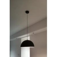 SE21-BL-30 CAMPANA PENDANT BLACK E27 30x100cm IP20 220V 2 YEARS WARRANTY Ε2