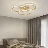 SE LED 50 CICLIT PENDANT GOLD 38W 3CCT 50x50x20cm IP20 220V 2 YEARS WARRANTY A2