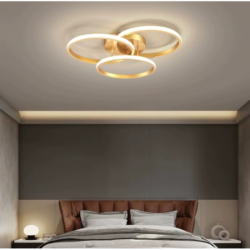 SE LED 50 CICLIT PENDANT GOLD 38W 3CCT 50x50x20cm IP20 220V 2 YEARS WARRANTY A2