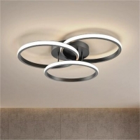 SE LED 50 CICLIT PENDANT BLACK 38W  3CCT 50x20cm IP20 220V 2 YEARS WARRANTY A2