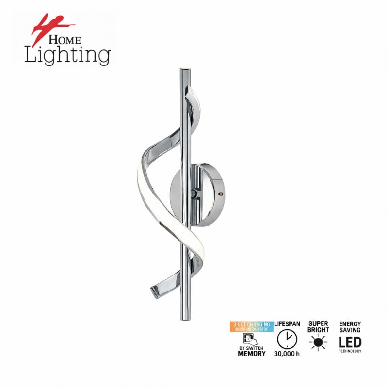 SE LED 38 DANNE CHROME 38*13*14cm  3CCT WITH MEMORY  2 YEARS WARRANTY