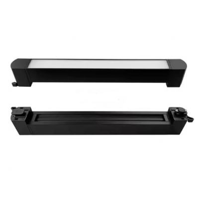 UNO-TR6-4BL DERETO TRACK LIGHT BLACK ROTATING 1PHASE 40W 4000K 61x3,3x5,7cm IP20 110-220V 2 YEA