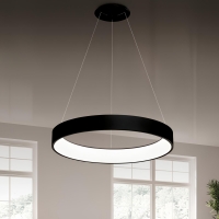 SE LED 32 KAITO BLACK PENDANT 50x50x100cm 32W 3CCT WITH MEMORY IP20 2 YEARS WARRANTY A1