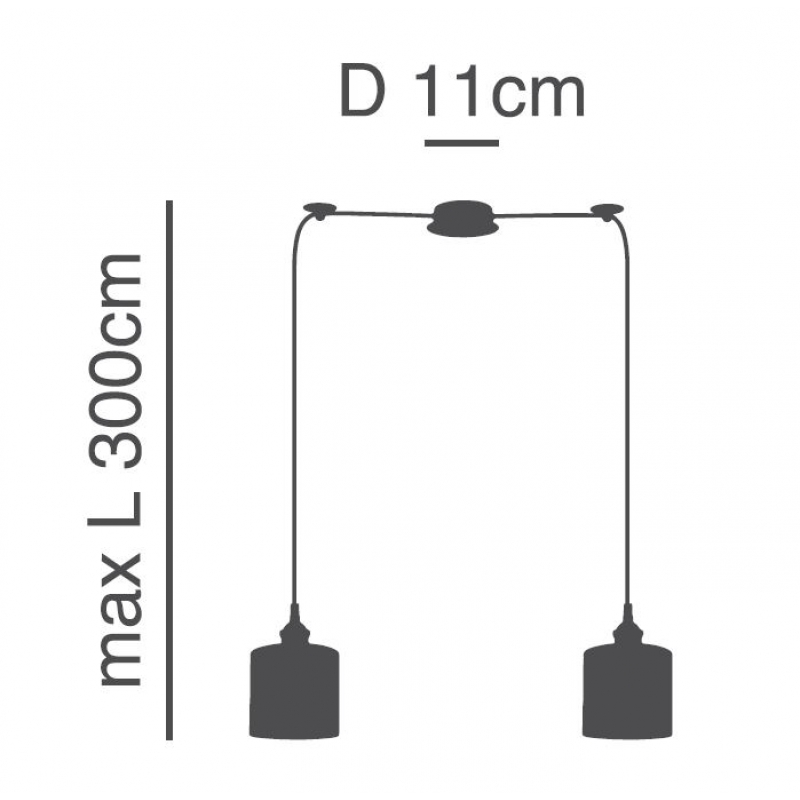 SE21-BR-10-BL2-MS1 MAGNUM BRONZE Black Metal Shade Pendant+