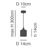 SE21-BR-10-SH3  MAGNUM BRONZE Brown Shade Pendant+