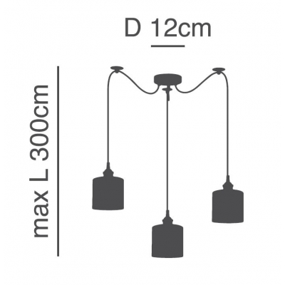 SE21-BR-10-BL3-SH3 MAGNUM BRONZE Brown Shade Pendant+ SE21-BR-10-BL3-SH3 MAGNUM BRONZE Brown Shade Pendant+