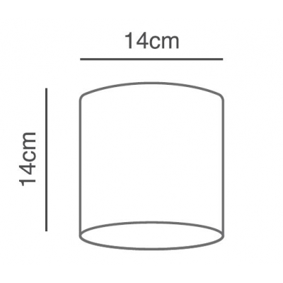 SE21-GM-4-4BL-SH2 ADEPT TUBE Gold Matt Pendant Grey Fabric Shade+