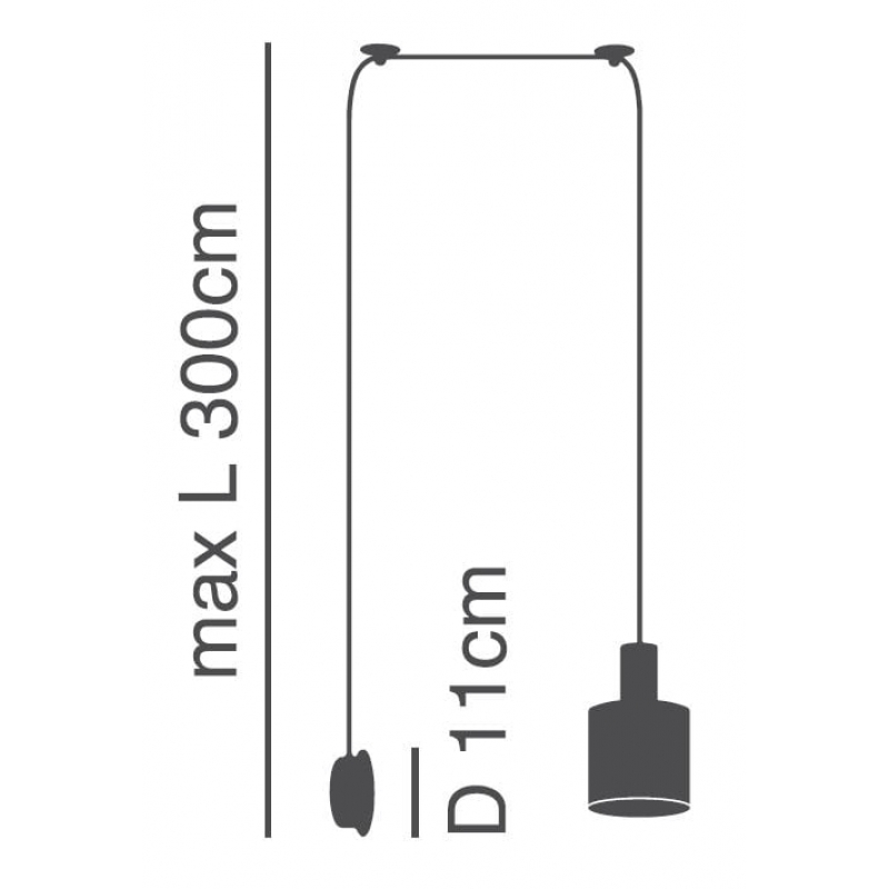 SE21-NM-4-NM1W-SH1 ADEPT TUBE Nickel Matt Wall Lamp White Fabric Shade+