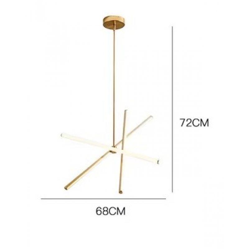 SE LED 60 DAMITA GOLD PENDANT 60x40x20cm 70W 3CCT IP20 2 YEARS WARRANTY SE LED 60 DAMITA GOLD PENDANT 60x40x20cm 70W 3CCT IP20 2 YEARS WARRANTY