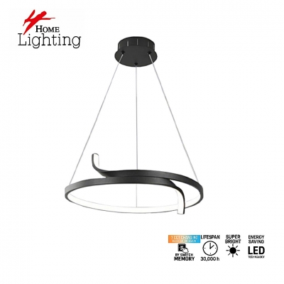 SE LED 50 ECLIPTA BLACK  3CCT WITH MEMORY  60W  50cm  2 YEARS WARRANTY