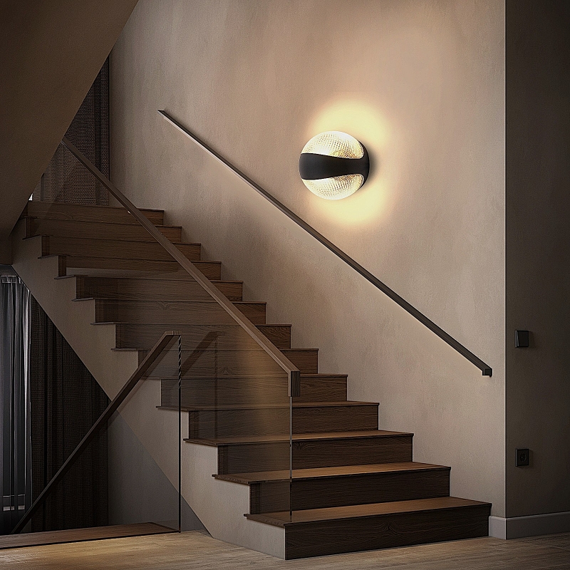 SE LED 150 ELARA BLACK OUTDOOR WALL LAMP 2*9W 3000K SE LED 150 ELARA BLACK OUTDOOR WALL LAMP 2*9W 3000K