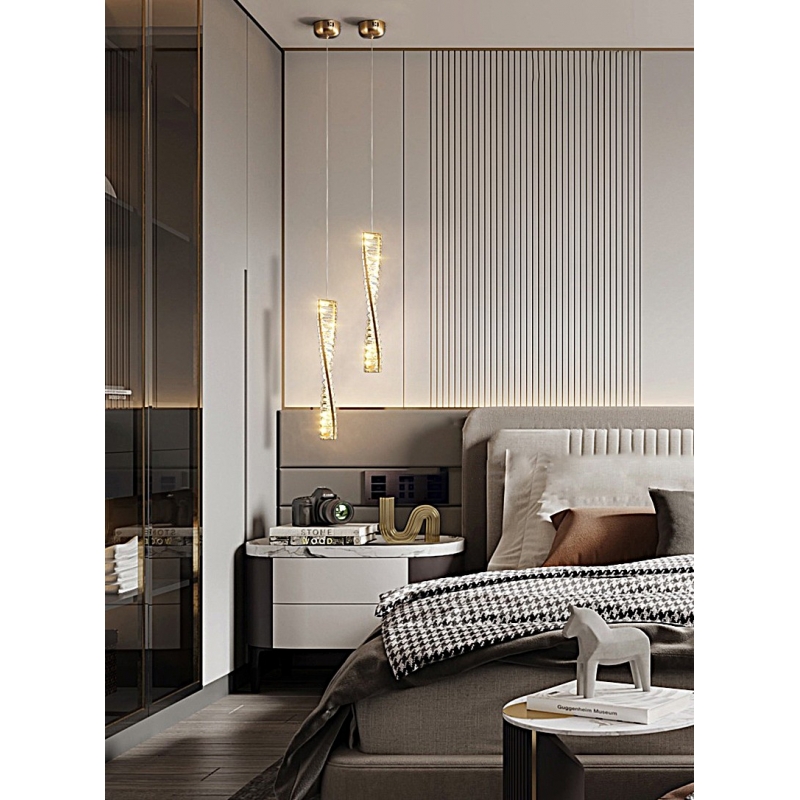 SE LED 33 ELICA PENDANT GOLD 2 YEARS WARRANTY SE LED 33 ELICA PENDANT GOLD 2 YEARS WARRANTY