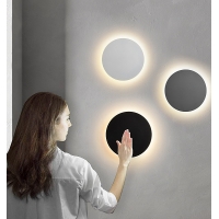 SE LED 20 ERDEM WALL LAMP BLACK 9*2W 3CCT 20*4cm IP20 220V 2 YEARS WARRANTY Z3