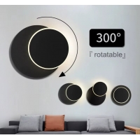 SE LED 20 ERDEM BLACK  WALL LAMP ROTATE  3CCT WITH MEMORY FUNCTION  2 YEARS WARRANTY