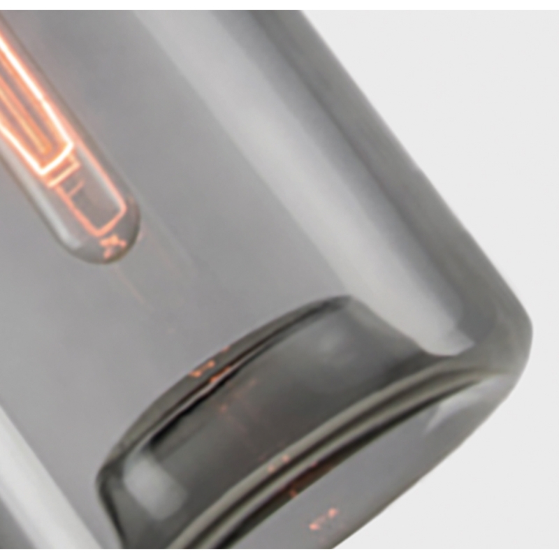 SE21-SM-19-30 FEINT SMOKED GLASS PENDANT 1Α3