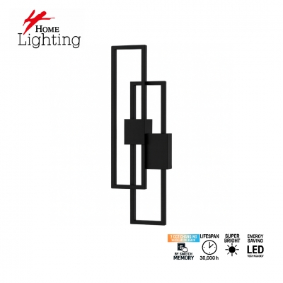 SE LED 50 FRAME BLACK  WALL LAMP  50*16*16.5cm  3CCT WITH MEMORY 2 YEARS WARRANTY