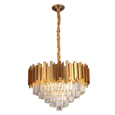 SE21-14-11 IMPERIAL CASCADE GOLD Φ60*42-120cm  E14*11   2 YEARS WARRANTY