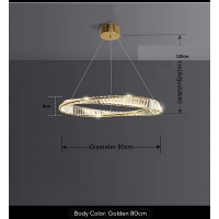 SE LED 80 OVELA GOLD Φ80cm 3CCT REMOTE CONTROL 2 YEARS WARRANTY SE LED 80 OVELA GOLD Φ80cm 3CCT REMOTE CONTROL 2 YEARS WARRANTY