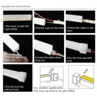 SE-SIL-2010B THICK SILICON 2x1cm FOR LED STRIP PRICE PER METER SE-SIL-2010B THICK SILICON 2x1cm FOR LED STRIP PRICE PER METER