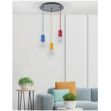 SE 149-BK IRIS PENDANT LAMP BLACK 1E2