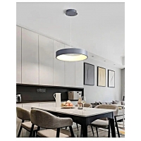 SE LED 32 ΚΑΙΤΟ GREY PENDANT 50x50x100cm 32W 3CCT WITH MEMORY IP20 2 YEARS WARRANTY A1