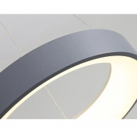 SE LED 32 ΚΑΙΤΟ GREY PENDANT 50x50x100cm 32W 3CCT WITH MEMORY IP20 2 YEARS WARRANTY A1