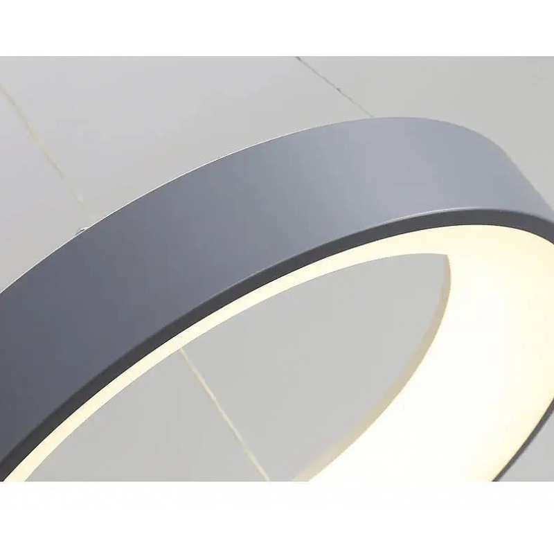 SE LED 32 ΚΑΙΤΟ GREY PENDANT 50x50x100cm 32W 3CCT WITH MEMORY IP20 2 YEARS WARRANTY A1