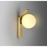 SE21-GM-15 KELIA WALL LAMP BRASS AND OPAL E14 12x15x22cm IP20 220V 2 YEARS WARRANTY SE21-GM-15 KELIA WALL LAMP BRASS AND OPAL E14 12x15x22cm IP20 220V 2 YEARS WARRANTY