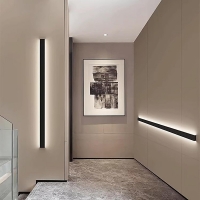 SE LED 60 LINEAX  WALL LAMP  3CCT WITH MEMORY  BLACK  2 YEARS WARANTY