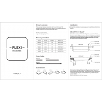 MF30-M MAGNETIC FLEX 48V  Male Micro USB Connector  Black  1Γ3