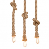 SE147-27-3 MAYA PENDANT LAMP ROPE+