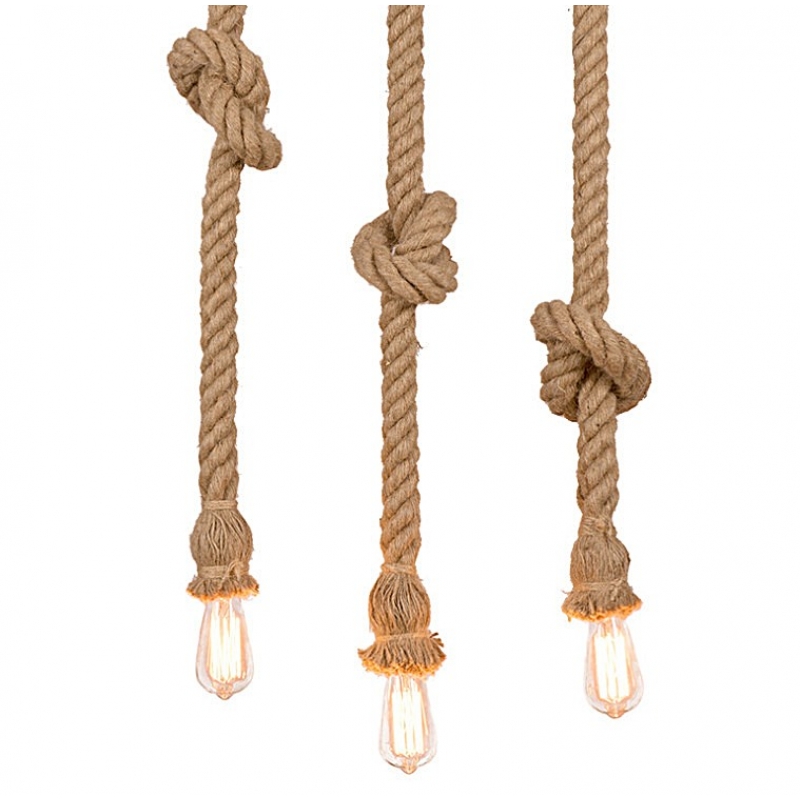 SE147-27-3 MAYA PENDANT LAMP ROPE+