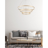 SE LED 80-60-40 OLYMPIC PENDANT GOLD MAT Β5