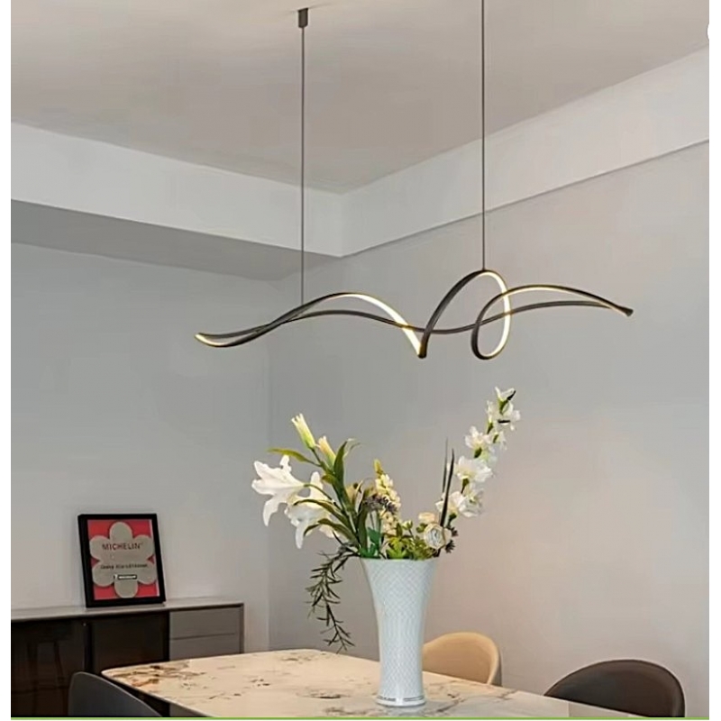 SE LED 100 ONIS PENDANT BLACK 18W 3CCT 100x22x100cm IP20 220V 2 YEARS WARRANTY A2