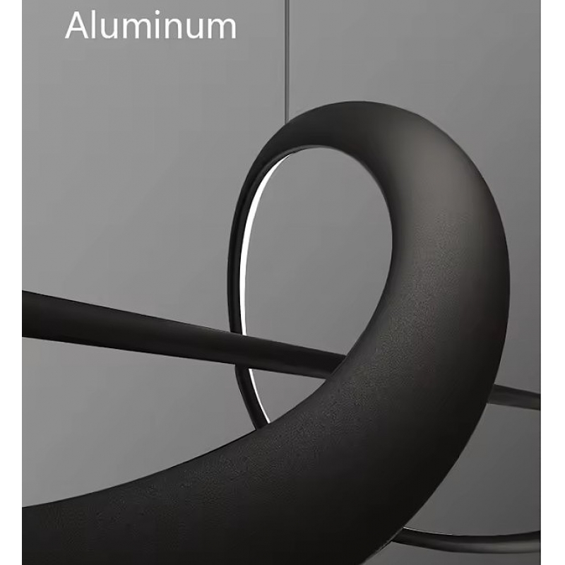 SE LED 100 ONIS PENDANT BLACK 18W 3CCT 100x22x100cm IP20 220V 2 YEARS WARRANTY A2