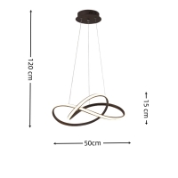 SE LED 120 ORBITA BLACK  PENDANT  3CCT WITH MEMORY  2 YEARS WARRANTY