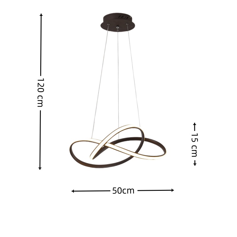 SE LED 120 ORBITA BLACK  PENDANT  3CCT WITH MEMORY  2 YEARS WARRANTY