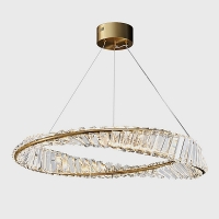 SE LED 80 OVELA  GOLD  Φ80cm 3CCT REMOTE CONTROL 2 YEARS WARRANTY