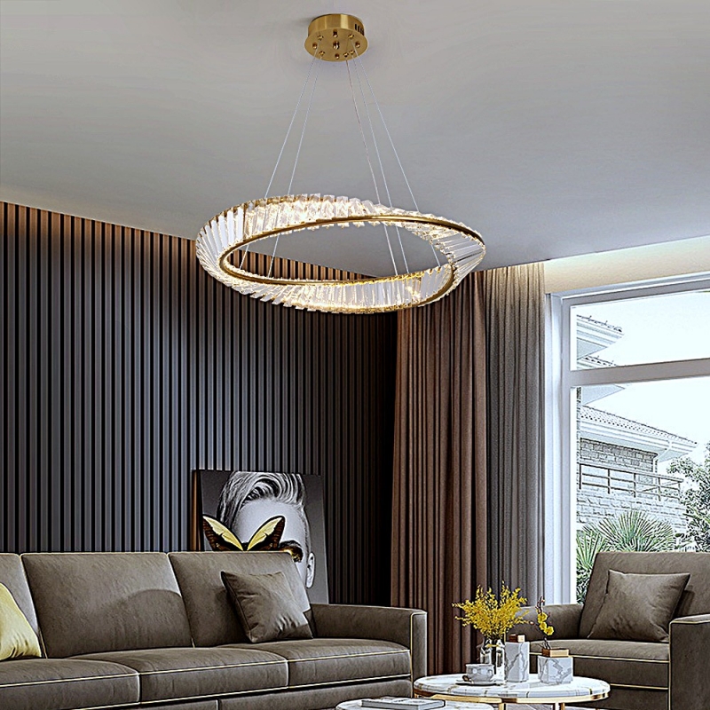 SE LED 80 OVELA  GOLD  Φ80cm 3CCT REMOTE CONTROL 2 YEARS WARRANTY