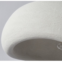 SE21-300-WH- PAC PENDANT WHITE FOAM E27  D30  2 YEARS WARRANTY