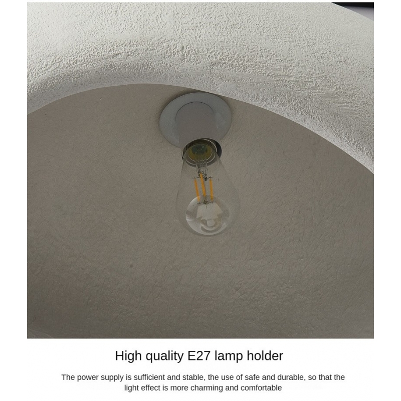 SE21-300-WH- PAC PENDANT WHITE FOAM E27  D30  2 YEARS WARRANTY