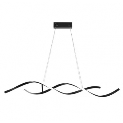 SE LED 95 QUEEN PENDANT BLACK 24W 3CCT 95x8x100cm IP20 220V 2 YEARS WARRANTY Ε2