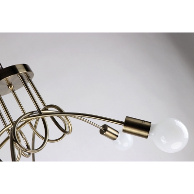 KQ 2627/5 QUIRKY ANTIQUE BRONZE CEILING LAMP Z3