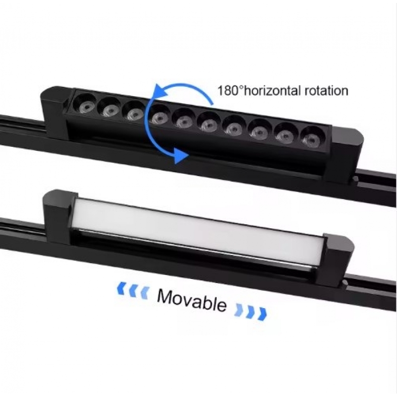 UNO-TR6-3BL DERETO TRACK LIGHT BLACK ROTATING 1 PHASE 40W 3000K 61x3,3x5,7cm IP20 110-220V 2 YE UNO-TR6-3BL DERETO TRACK LIGHT BLACK ROTATING 1 PHASE 40W 3000K 61x3,3x5,7cm IP20 110-220V 2 YE