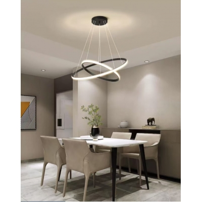 SE LED 60 STELINA PENDANT BLACK 60-40cm 47W 3CC IP20 220V 2 YEARS WARRANTY Β2
