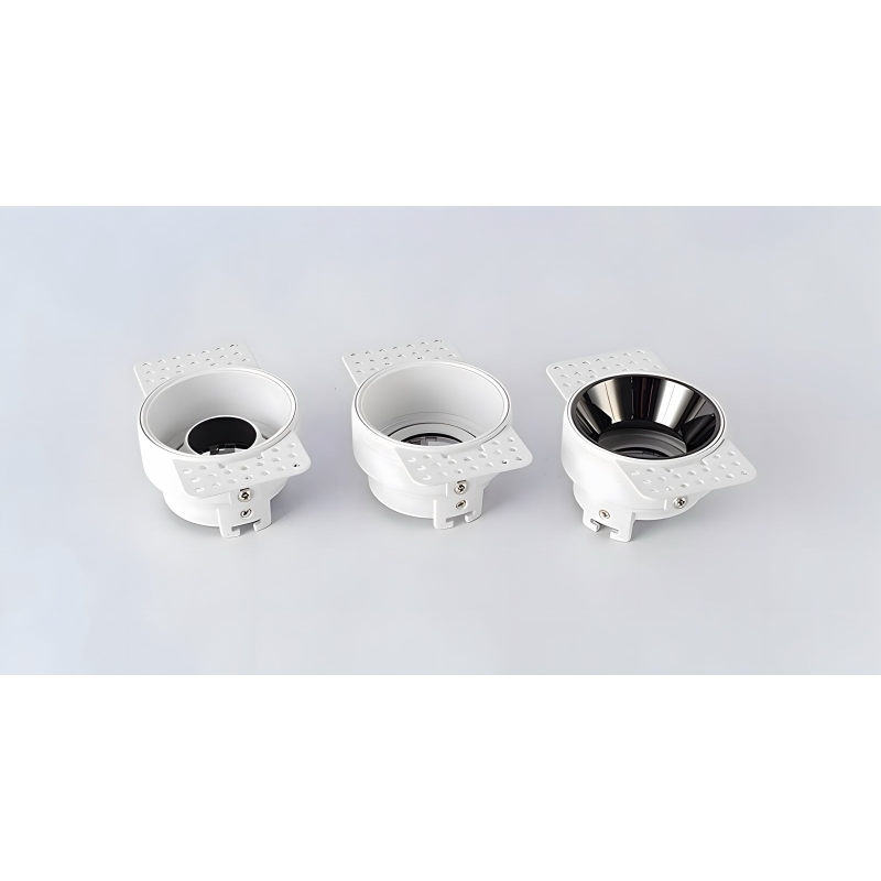 SE-SP-TR-WH TRIXI SPOT COMPONENT TRIMMLESS WHITE GU10/COB FOR HOLE 7,3cm. PAIRING WITH DEPO OR