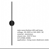 SE LED 60 VIOLA BLACK WALL LAMP 10W 3000K 2 YEARS WARRANTY